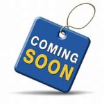 Here's an alt tag for the image: `Coming soon announcement tag`