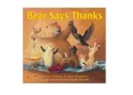 Here's an alt tag for the image: `Bear Says Thanks children's book cover`